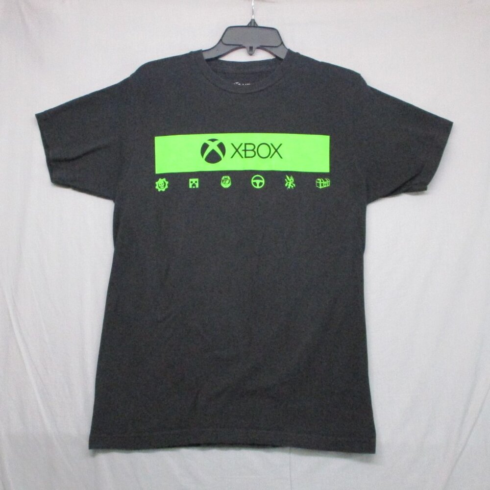 Xbox Graphic Print T-Shirt Black &‎ Green Men Size | M